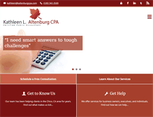 Tablet Screenshot of kaltenburgcpa.com